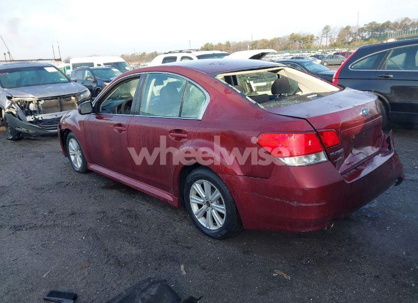 Photo 3 of 2010 Subaru Legacy 2.5I PREMIUM (VIN 4S3BMBC68A3213996)