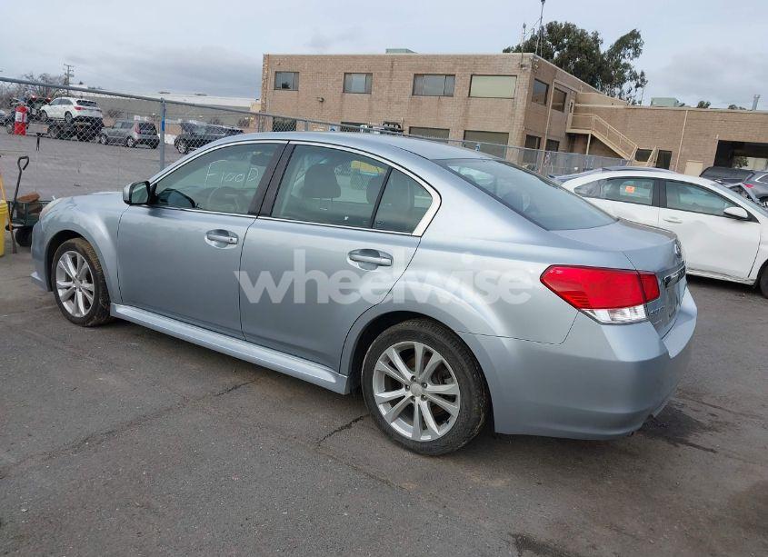 Photo 3 of 2013 Subaru Legacy 2.5I PREMIUM (VIN 4S3BMBC68D3010286)