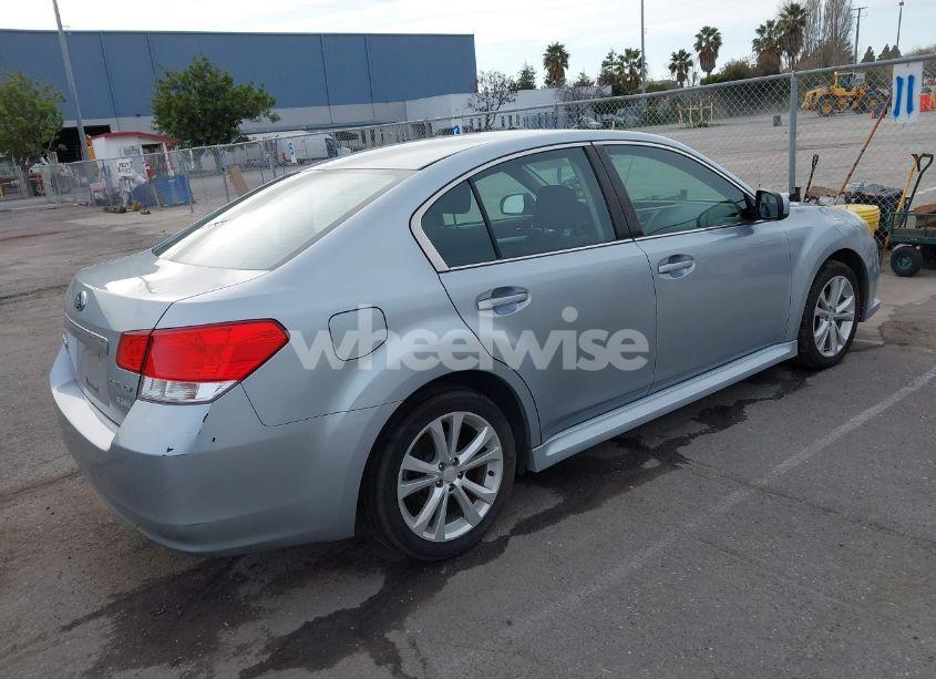 Photo 4 of 2013 Subaru Legacy 2.5I PREMIUM (VIN 4S3BMBC68D3010286)