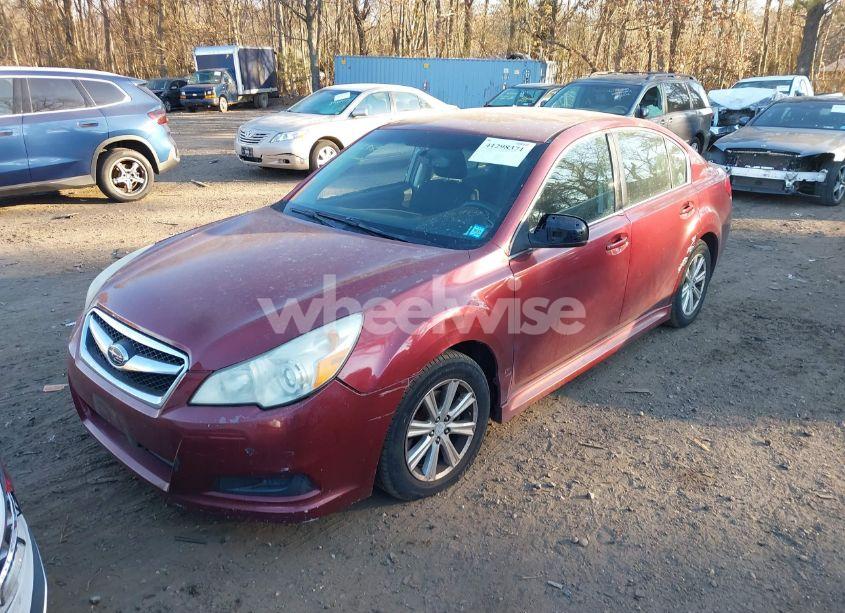Photo 2 of 2010 Subaru Legacy 2.5I PREMIUM (VIN 4S3BMBC69A3241354)