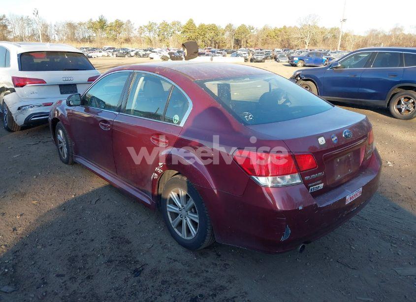 Photo 3 of 2010 Subaru Legacy 2.5I PREMIUM (VIN 4S3BMBC69A3241354)