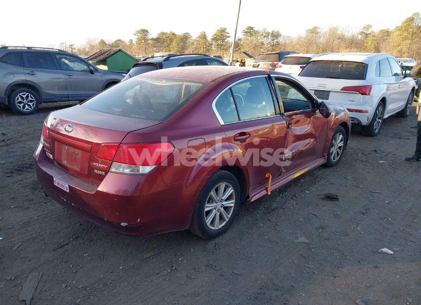 Photo 4 of 2010 Subaru Legacy 2.5I PREMIUM (VIN 4S3BMBC69A3241354)