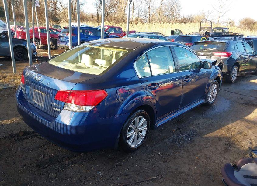 Photo 4 of 2011 Subaru Legacy 2.5I PREMIUM (VIN 4S3BMBC69B3223051)