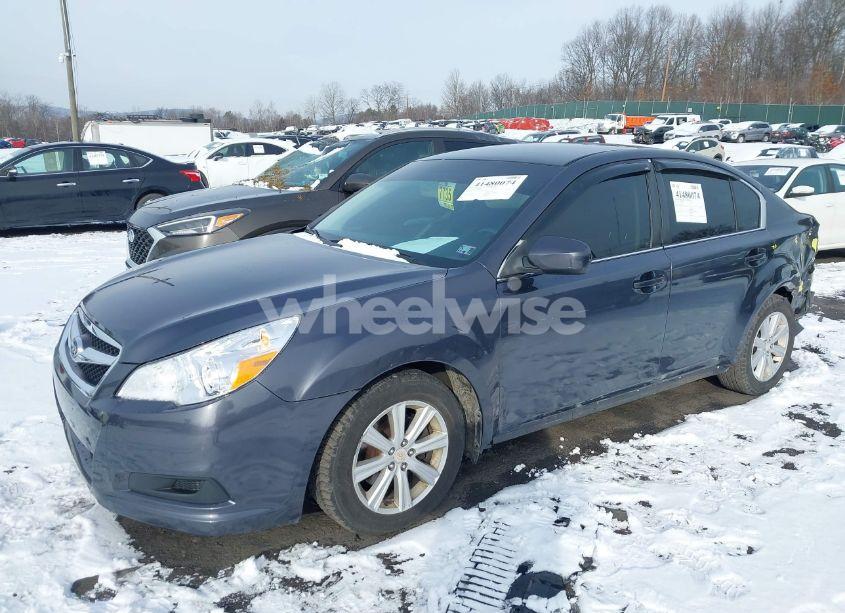 Photo 2 of 2011 Subaru Legacy 2.5I PREMIUM (VIN 4S3BMBC69B3255966)