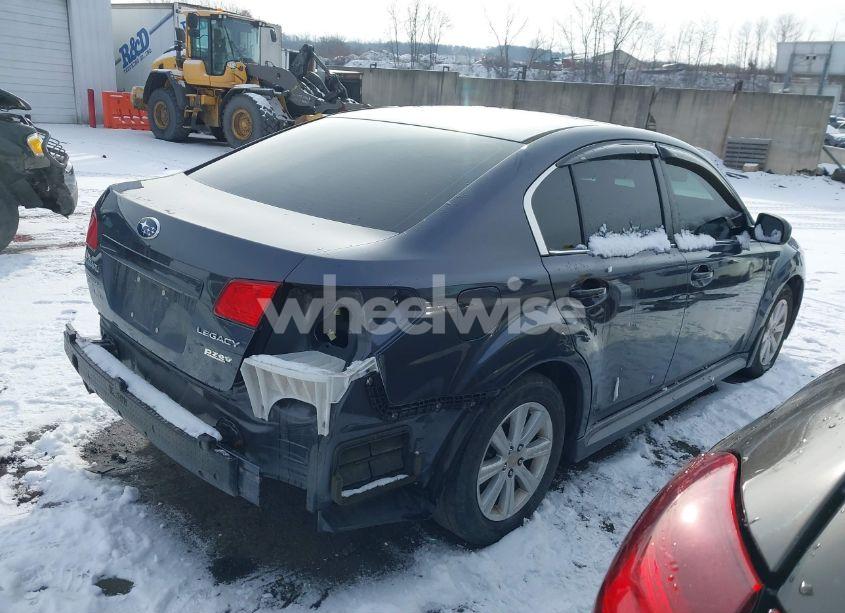 Photo 4 of 2011 Subaru Legacy 2.5I PREMIUM (VIN 4S3BMBC69B3255966)