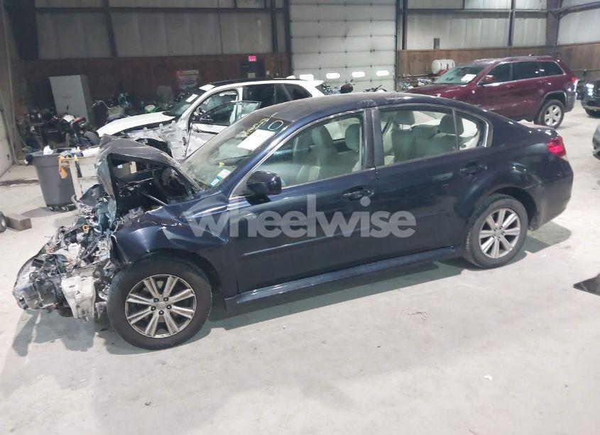 Photo 2 of 2012 Subaru Legacy 2.5I PREMIUM (VIN 4S3BMBC69C3040010)