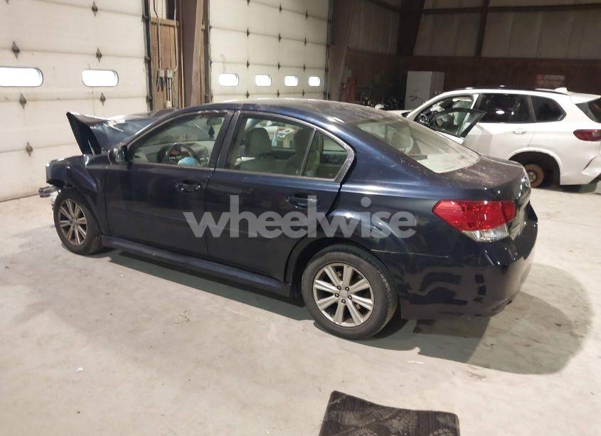 Photo 3 of 2012 Subaru Legacy 2.5I PREMIUM (VIN 4S3BMBC69C3040010)