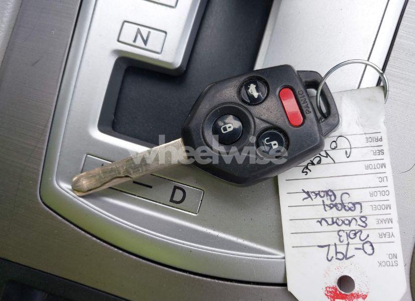 Photo 11 of 2013 Subaru Legacy 2.5I PREMIUM (VIN 4S3BMBC69D3044981)