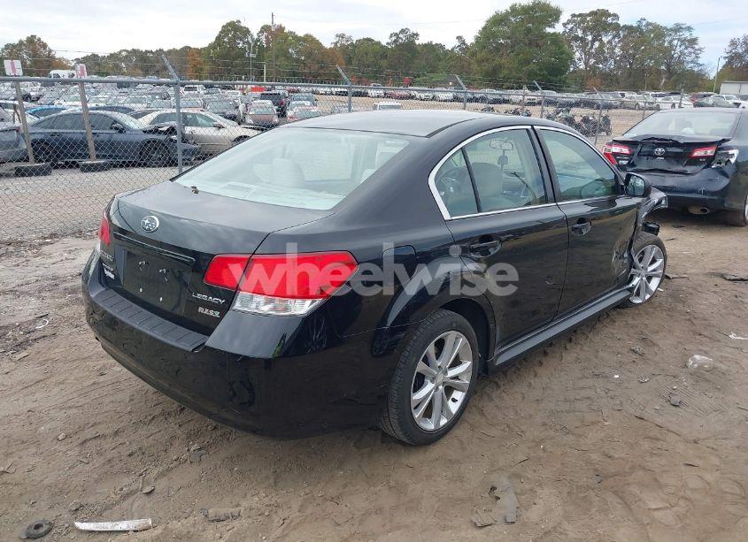 Photo 4 of 2013 Subaru Legacy 2.5I PREMIUM (VIN 4S3BMBC69D3044981)