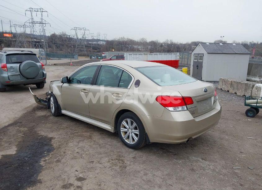 Photo 3 of 2010 Subaru Legacy 2.5I PREMIUM (VIN 4S3BMBC6XA3231707)