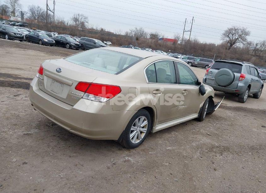 Photo 4 of 2010 Subaru Legacy 2.5I PREMIUM (VIN 4S3BMBC6XA3231707)