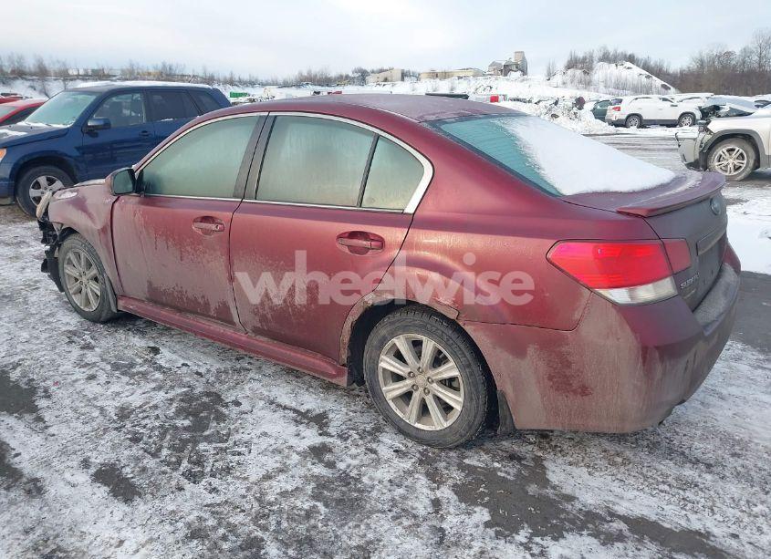 Photo 3 of 2012 Subaru Legacy 2.5I PREMIUM (VIN 4S3BMBC6XC3010482)