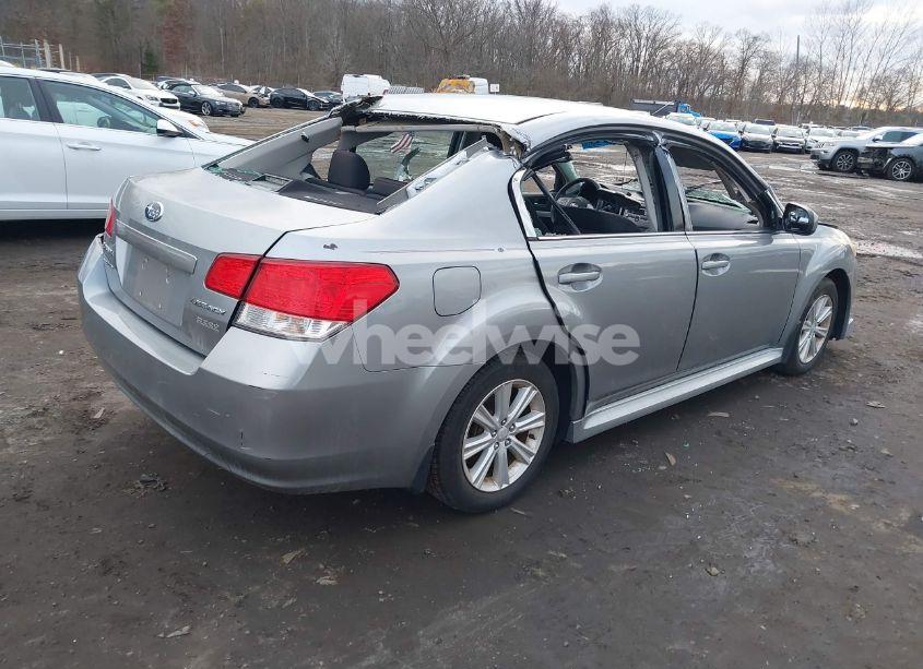 Photo 4 of 2011 Subaru Legacy 2.5I PREMIUM (VIN 4S3BMBG60B3243022)