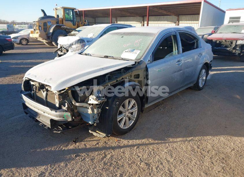 Photo 2 of 2012 Subaru Legacy 2.5I PREMIUM (VIN 4S3BMBG61C3039637)