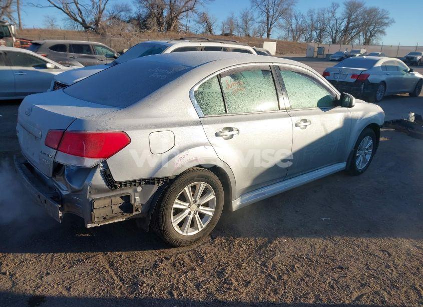 Photo 4 of 2012 Subaru Legacy 2.5I PREMIUM (VIN 4S3BMBG61C3039637)