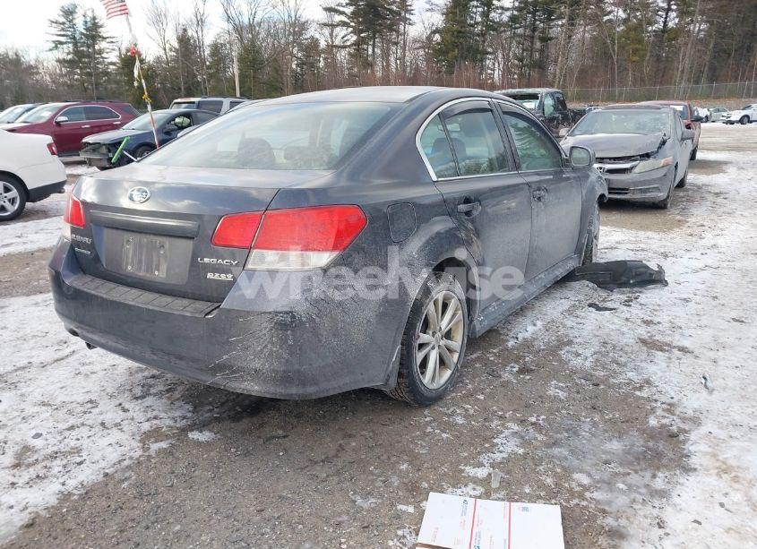 Photo 4 of 2013 Subaru Legacy 2.5I PREMIUM (VIN 4S3BMBG63D3045568)