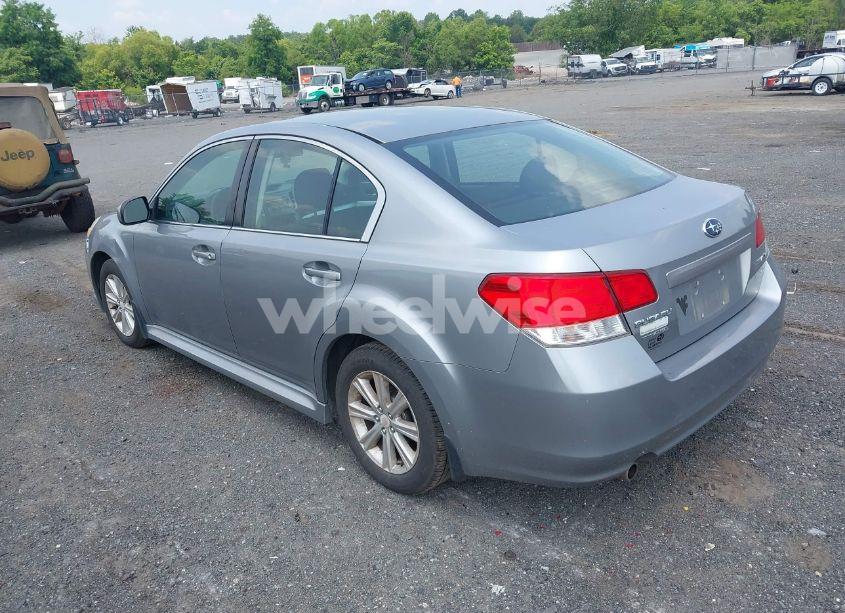 Photo 3 of 2011 Subaru Legacy 2.5I PREMIUM (VIN 4S3BMBG65B3222263)