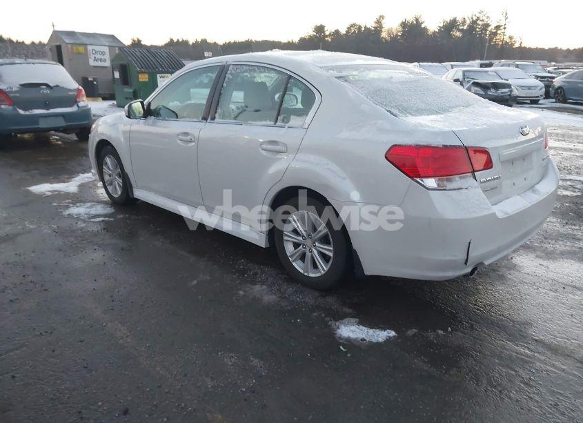 Photo 3 of 2012 Subaru Legacy 2.5I PREMIUM (VIN 4S3BMBG66C3003989)