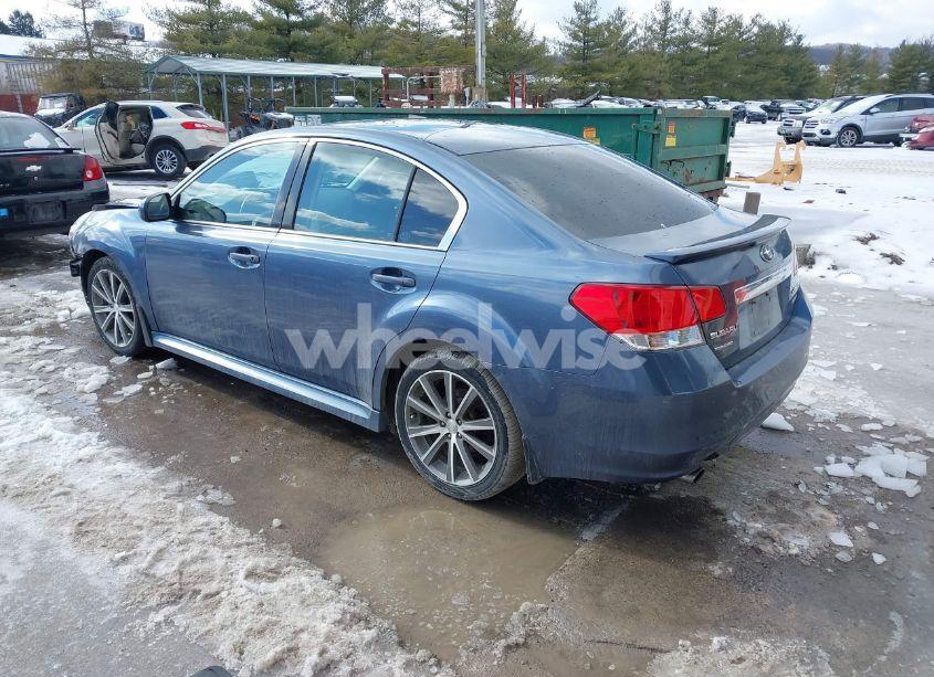 Photo 3 of 2013 Subaru Legacy 2.5 I SPORT (VIN 4S3BMBG67D3024660)