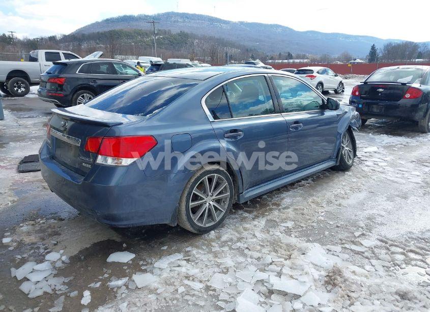 Photo 4 of 2013 Subaru Legacy 2.5 I SPORT (VIN 4S3BMBG67D3024660)