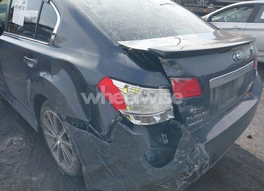 Photo 6 of 2013 Subaru Legacy 2.5 I SPORT (VIN 4S3BMBG68D3039281)