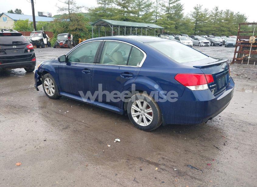 Photo 3 of 2010 Subaru Legacy 2.5I PREMIUM (VIN 4S3BMBG69A3241283)