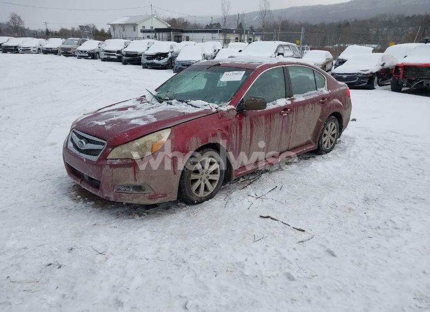 Photo 2 of 2011 Subaru Legacy 2.5I PREMIUM (VIN 4S3BMBG6XB3212179)