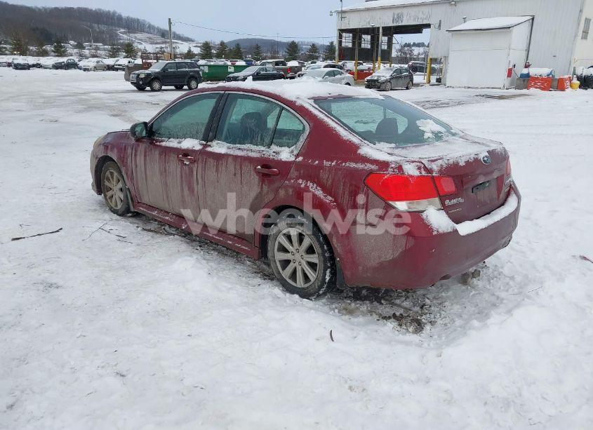 Photo 3 of 2011 Subaru Legacy 2.5I PREMIUM (VIN 4S3BMBG6XB3212179)