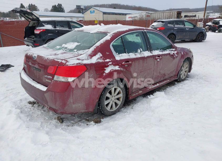 Photo 4 of 2011 Subaru Legacy 2.5I PREMIUM (VIN 4S3BMBG6XB3212179)