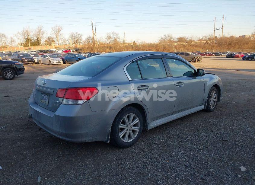 Photo 4 of 2010 Subaru Legacy 2.5I PREMIUM (VIN 4S3BMBH63A3243156)