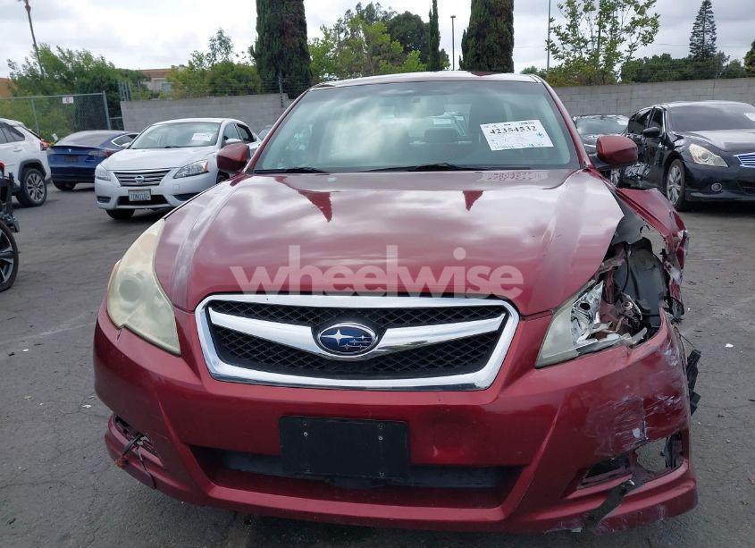 Photo 12 of 2010 Subaru Legacy 2.5I LIMITED (VIN 4S3BMBK63A3242081)