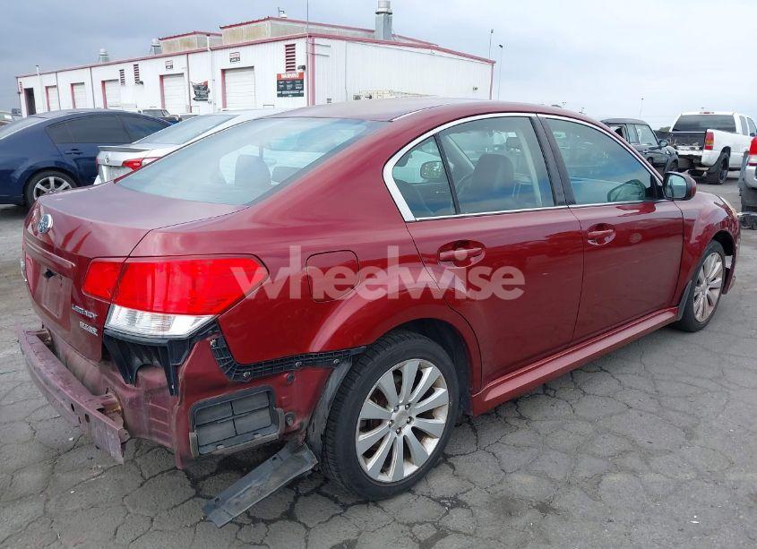 Photo 4 of 2010 Subaru Legacy 2.5I LIMITED (VIN 4S3BMBK63A3242081)