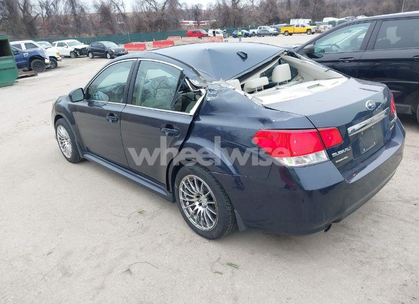 Photo 3 of 2013 Subaru Legacy 2.5I LIMITED (VIN 4S3BMBK64D3011260)