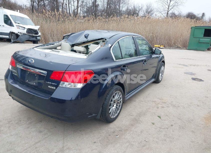 Photo 4 of 2013 Subaru Legacy 2.5I LIMITED (VIN 4S3BMBK64D3011260)