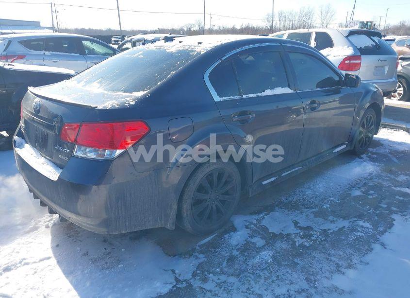 Photo 4 of 2011 Subaru Legacy 2.5I LIMITED (VIN 4S3BMBK66B3257417)