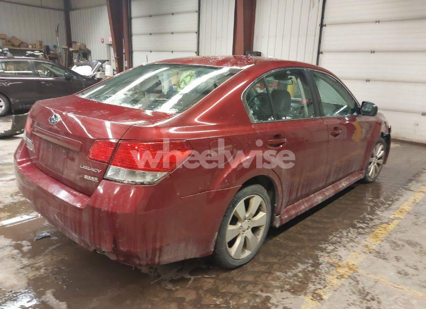 Photo 4 of 2010 Subaru Legacy 2.5I LIMITED (VIN 4S3BMBK68A3240438)