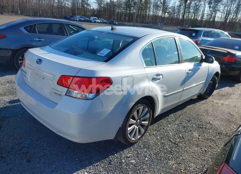 Photo 4 of 2011 Subaru Legacy 2.5I LIMITED (VIN 4S3BMBK68B3253630)