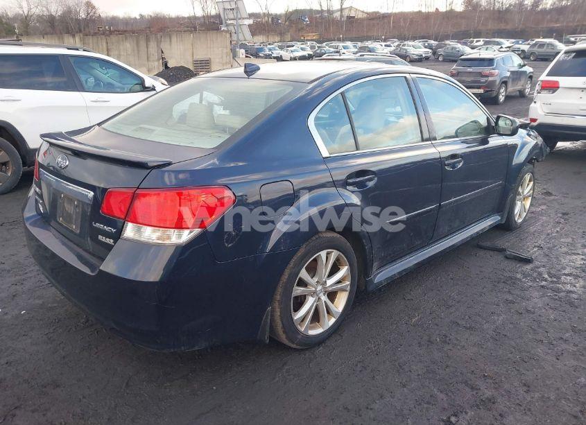 Photo 4 of 2013 Subaru Legacy 2.5I LIMITED (VIN 4S3BMBK68D3008961)