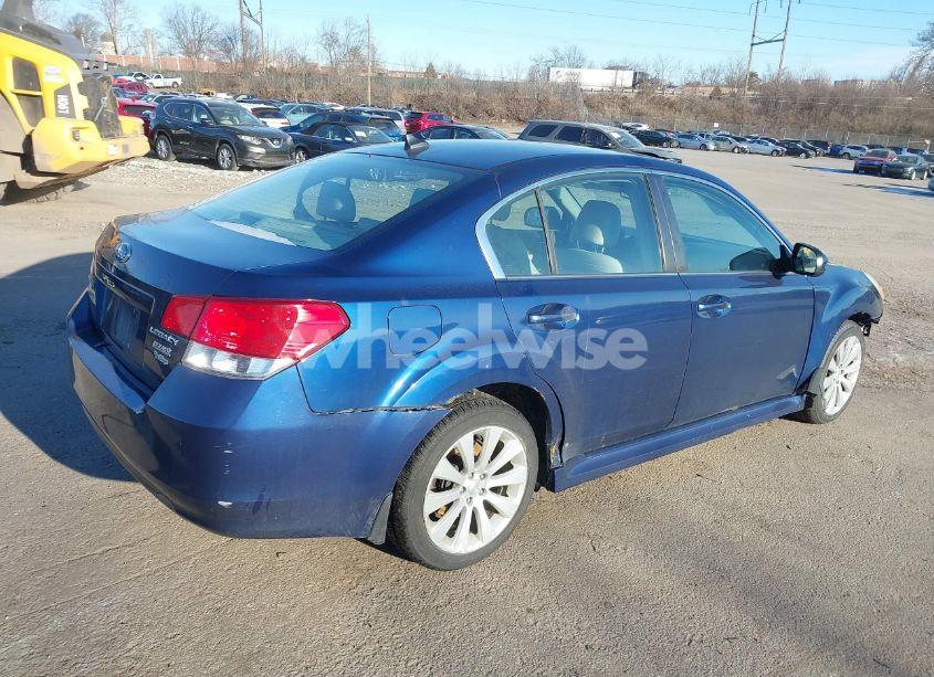 Photo 4 of 2011 Subaru Legacy 2.5I LIMITED (VIN 4S3BMBK69B3229546)