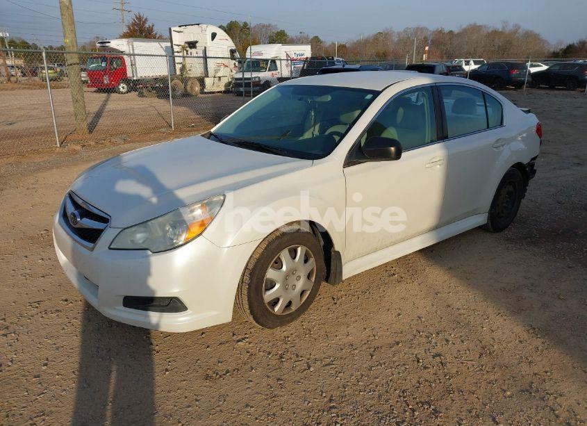 Photo 2 of 2010 Subaru Legacy 2.5I (VIN 4S3BMCA60A3234950)