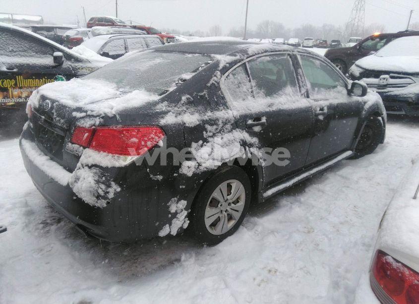 Photo 4 of 2011 Subaru Legacy 2.5I (VIN 4S3BMCA63B3240632)