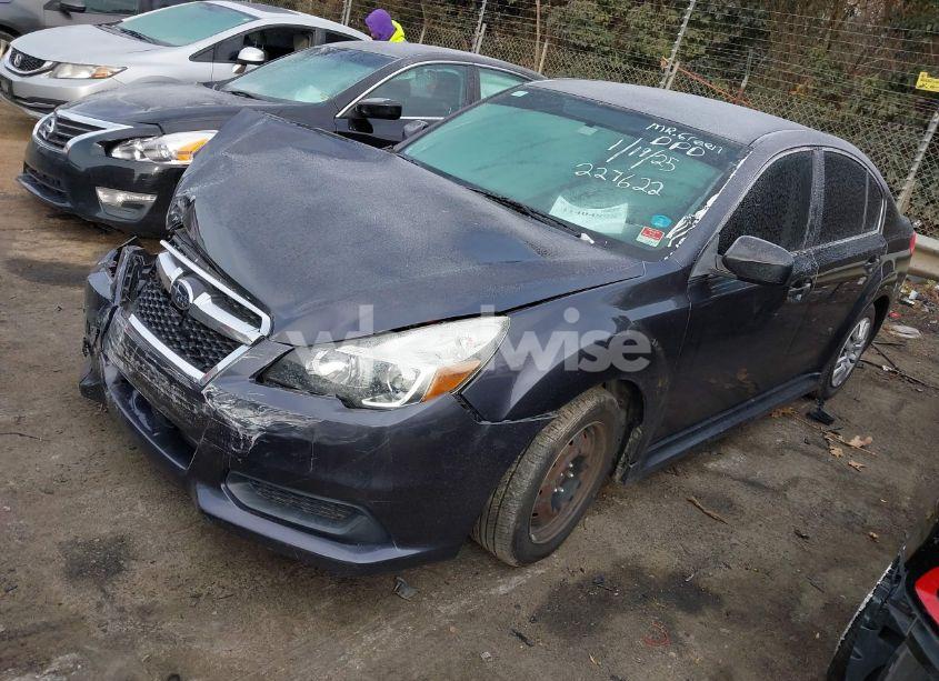 Photo 2 of 2013 Subaru Legacy 2.5I (VIN 4S3BMCA63D3021284)