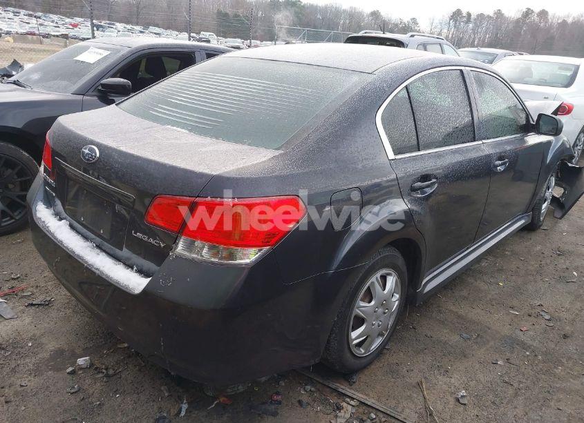 Photo 4 of 2013 Subaru Legacy 2.5I (VIN 4S3BMCA63D3021284)