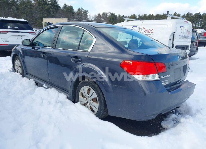 Photo 3 of 2011 Subaru Legacy 2.5I (VIN 4S3BMCA64B3213620)