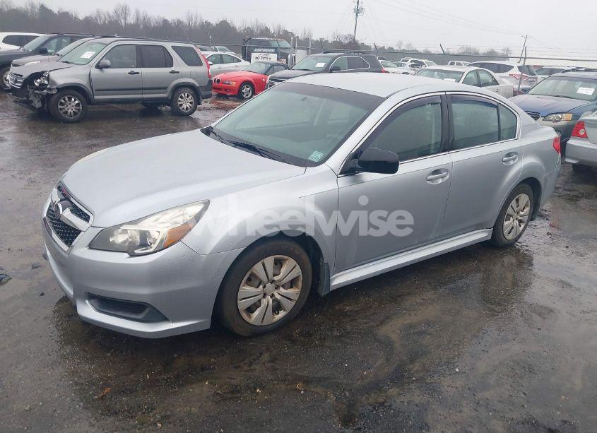Photo 2 of 2013 Subaru Legacy 2.5I (VIN 4S3BMCA64D3008284)