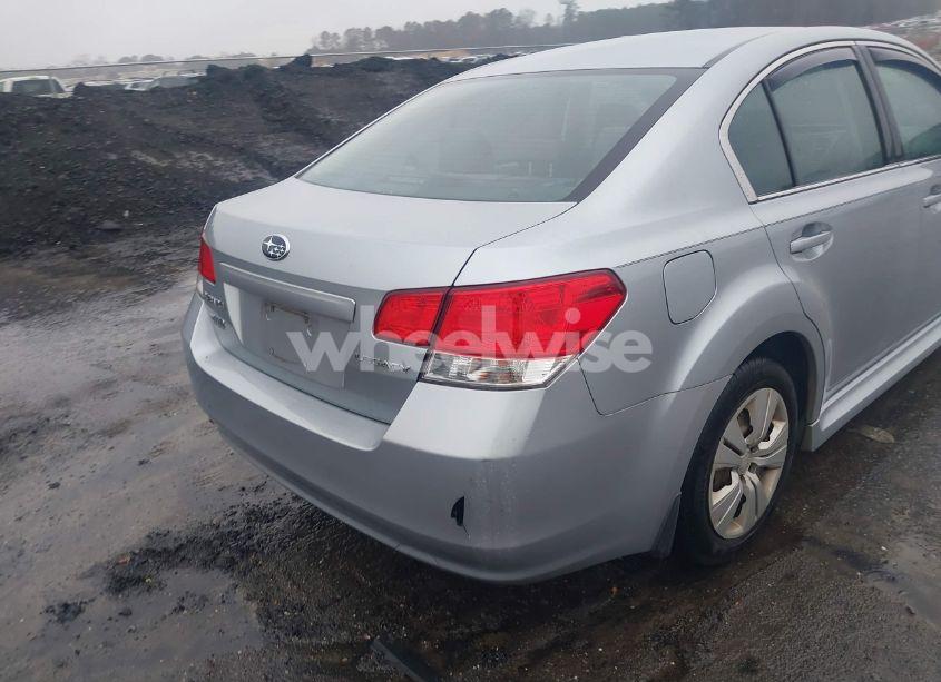 Photo 6 of 2013 Subaru Legacy 2.5I (VIN 4S3BMCA64D3008284)