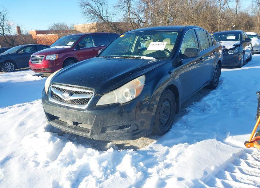 Photo 2 of 2010 Subaru Legacy 2.5I (VIN 4S3BMCA67A3234380)