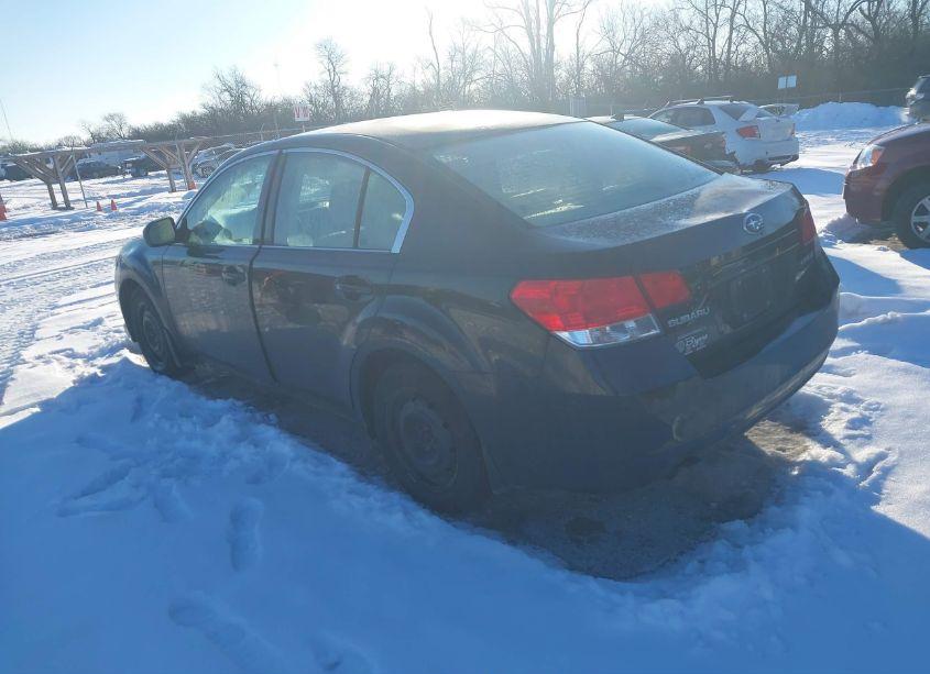 Photo 3 of 2010 Subaru Legacy 2.5I (VIN 4S3BMCA67A3234380)