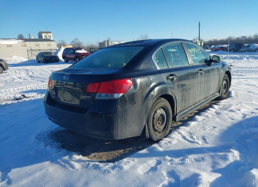Photo 4 of 2010 Subaru Legacy 2.5I (VIN 4S3BMCA67A3234380)