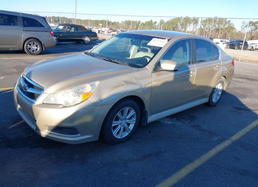 Photo 2 of 2010 Subaru Legacy 2.5I PREMIUM (VIN 4S3BMCB64A3221780)